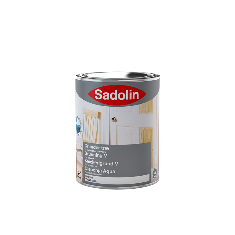 Sadolin Snickerigrund Matt Vit  1 L