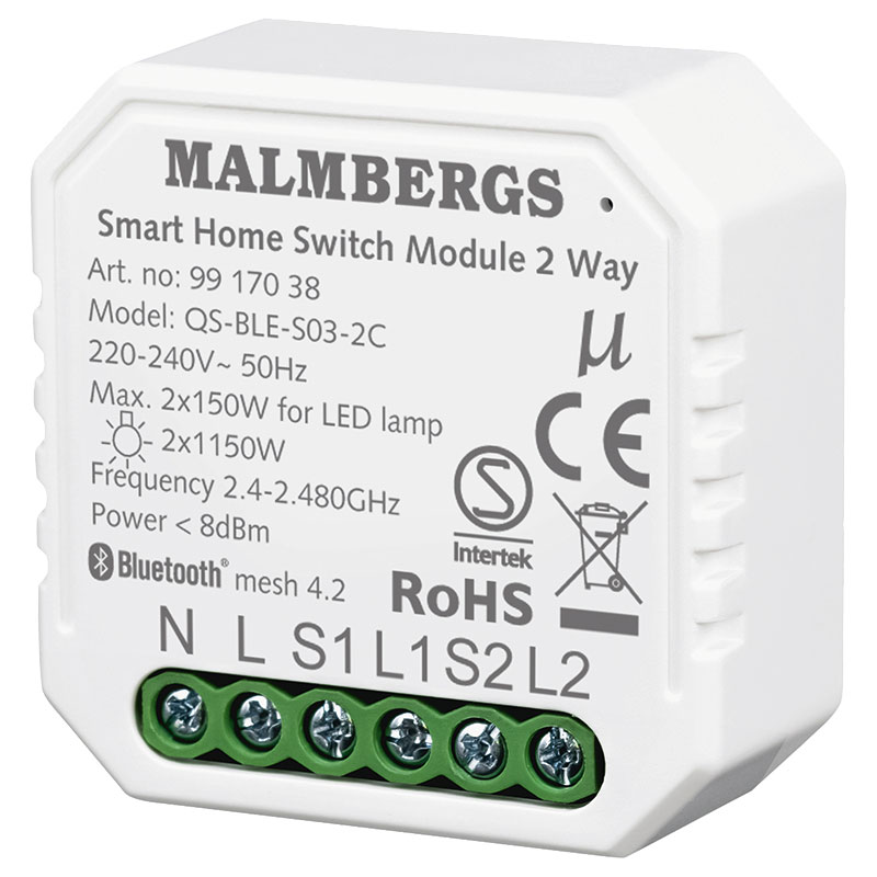 BLUETOOTH-MODUL 2-KANAL MALMBERGS