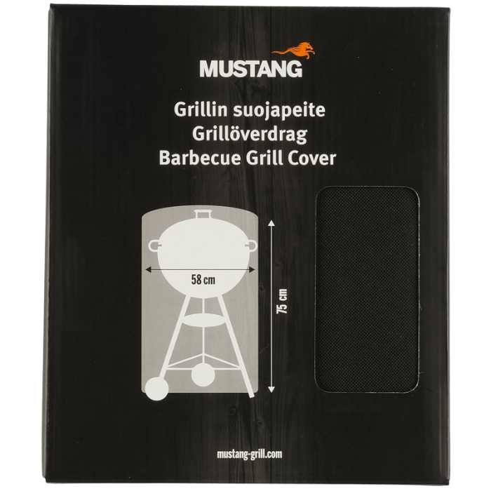 Grillöverdrag för Klotgrill 58 cm Gourmet Mustang