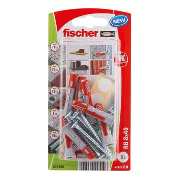 Universalplugg Fischer Duopower 8x40mm