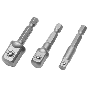 Hylssats Adapterset 3/8", 1/4", 1/2" BOXER