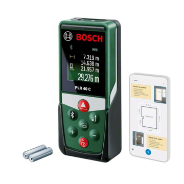 Laseravståndsmätare PLR 40 C Bosch Power Tools