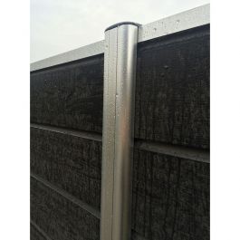 Tilläggsmodul Staket K1 Aluminium 170 cm Kirkedal