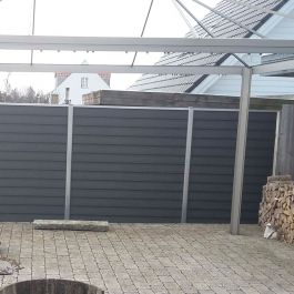 Staket K2 Aluminium 170 cm 1 modul Kirkedal