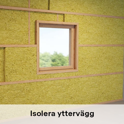 Isolera yttervägg | Byggmax